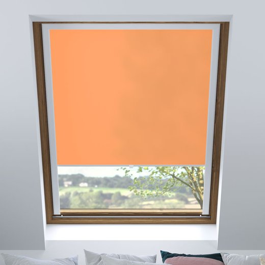 Tenda per finestre da tetto filtrante, Su misura, Arancia